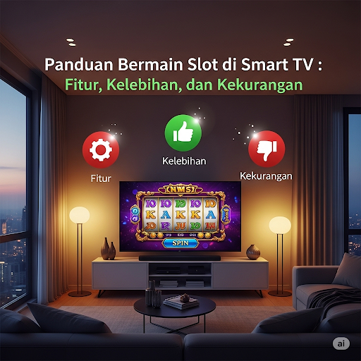 Panduan Bermain Slot di Smart TV : Fitur, Kelebihan, dan Kekurangan